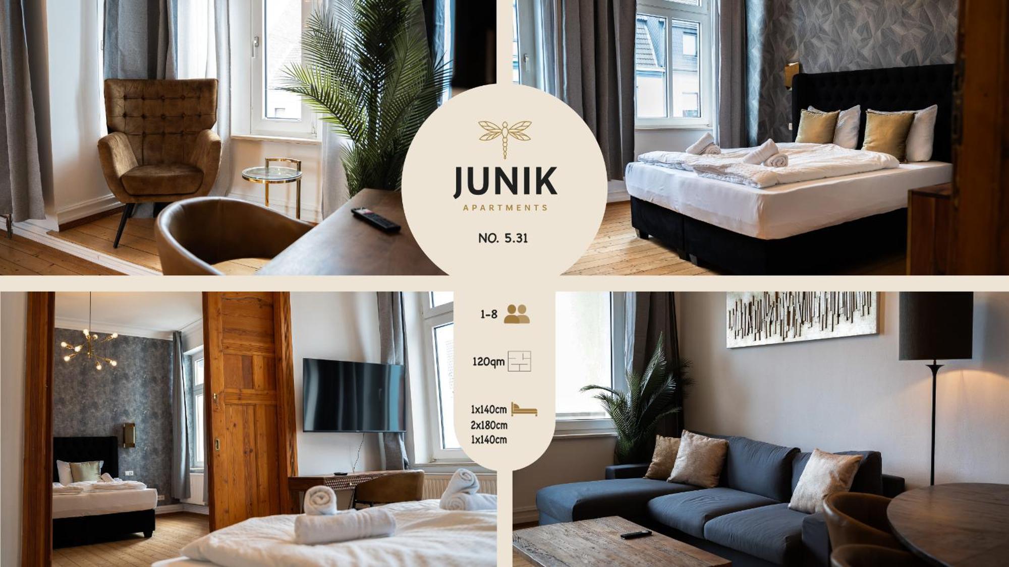 Junik Apartments - Deine Cityapartments In Duisburg Room photo